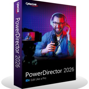CyberLink PowerDirector Ultimate 2026 For Windows [Lifetime License]